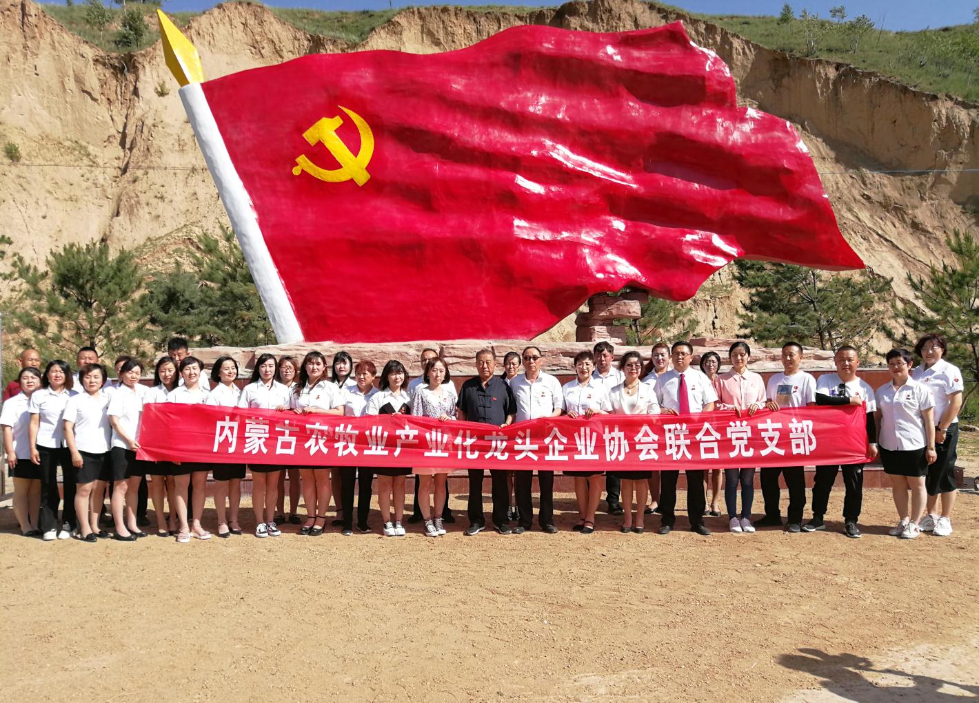 內(nèi)蒙古農(nóng)牧業(yè)產(chǎn)業(yè)化龍頭企業(yè)協(xié)會(huì)走進(jìn)石人灣村開展“辦實(shí)事、解難題，送溫暖，傳黨恩”公益活動(dòng)